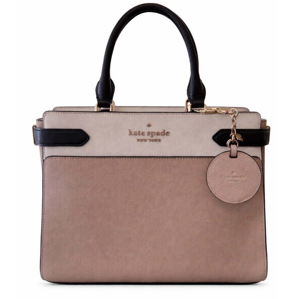 Kate Spade Black and Tan Satchel